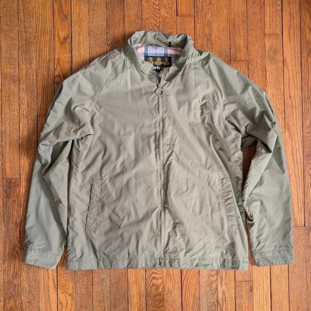 Barbour Donkin Casual Harrington Style Windbreaker Jacket